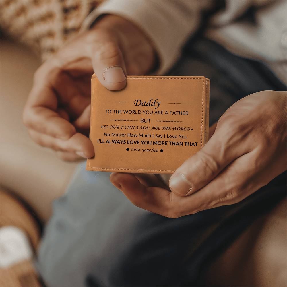 Daddy To Our Family You Mean the World | Father Appreciation | Father's Day | Gifts for Dad