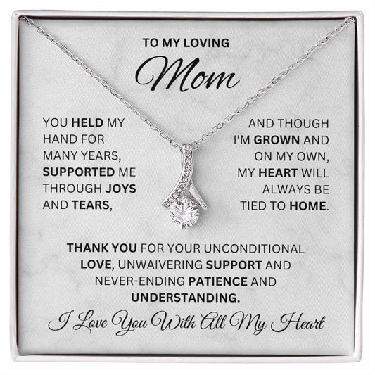 To My Loving Mom | Alluring Beauty necklace | Gifts for Mom