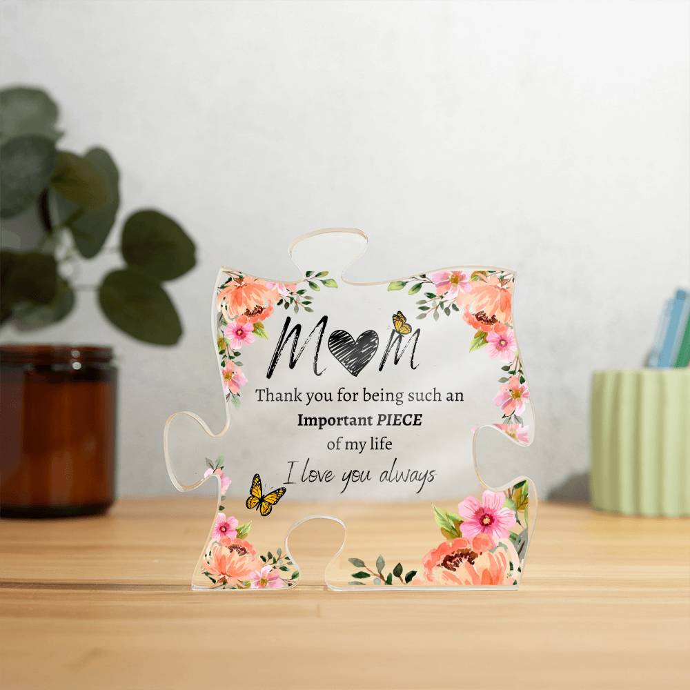 MOM | IMPORTANT PIECE | ACRYLIC PLAQUE