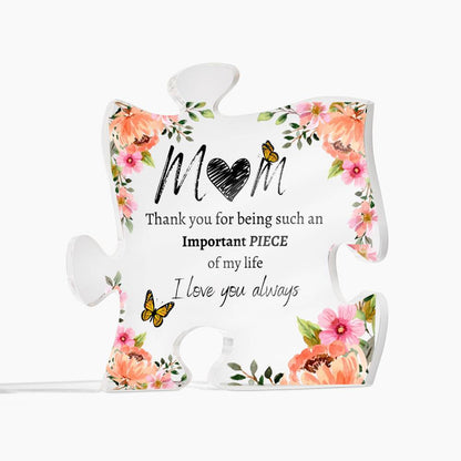 MOM | IMPORTANT PIECE | ACRYLIC PLAQUE