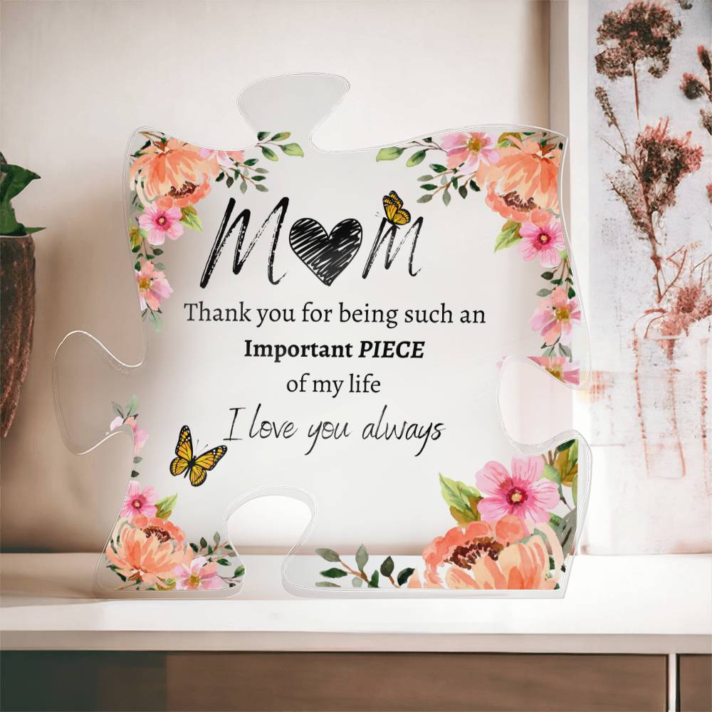 MOM | IMPORTANT PIECE | ACRYLIC PLAQUE