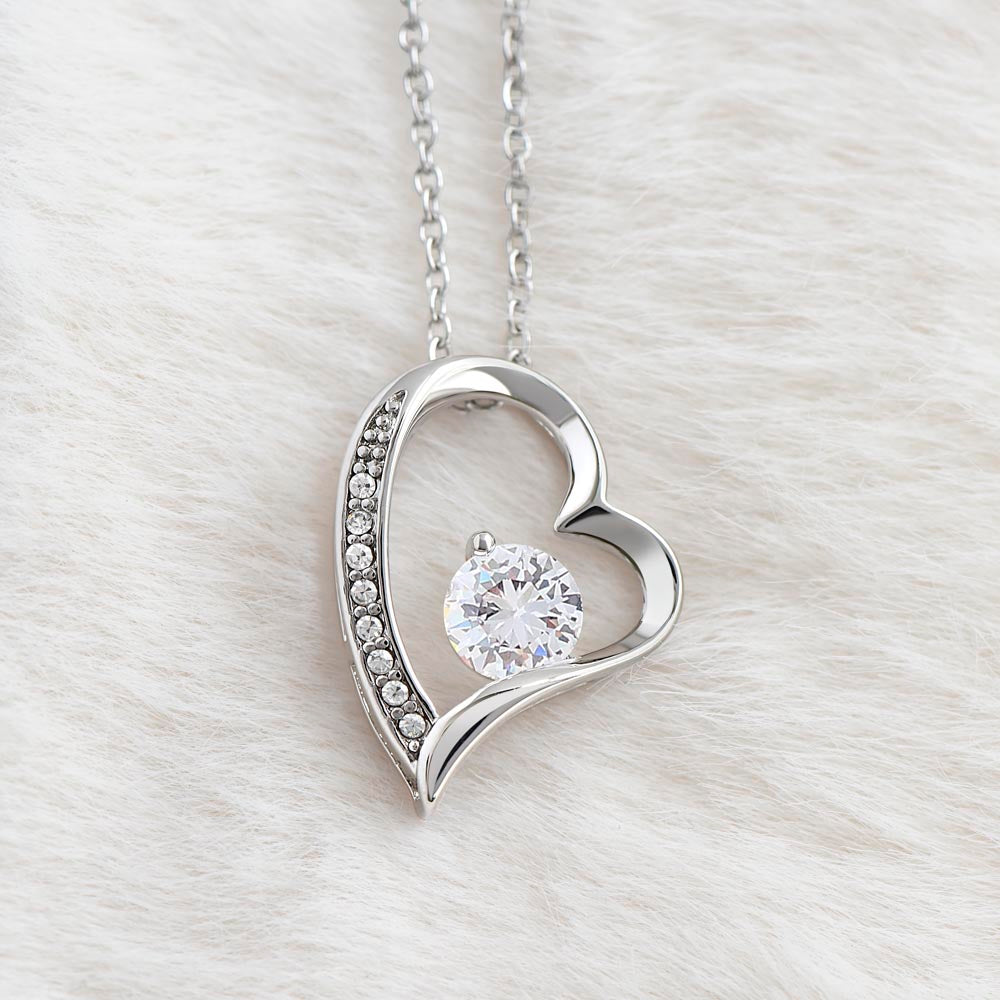 Forever Love Necklace for Daughter – Heartfelt Gift from Dad with Inspirational Message