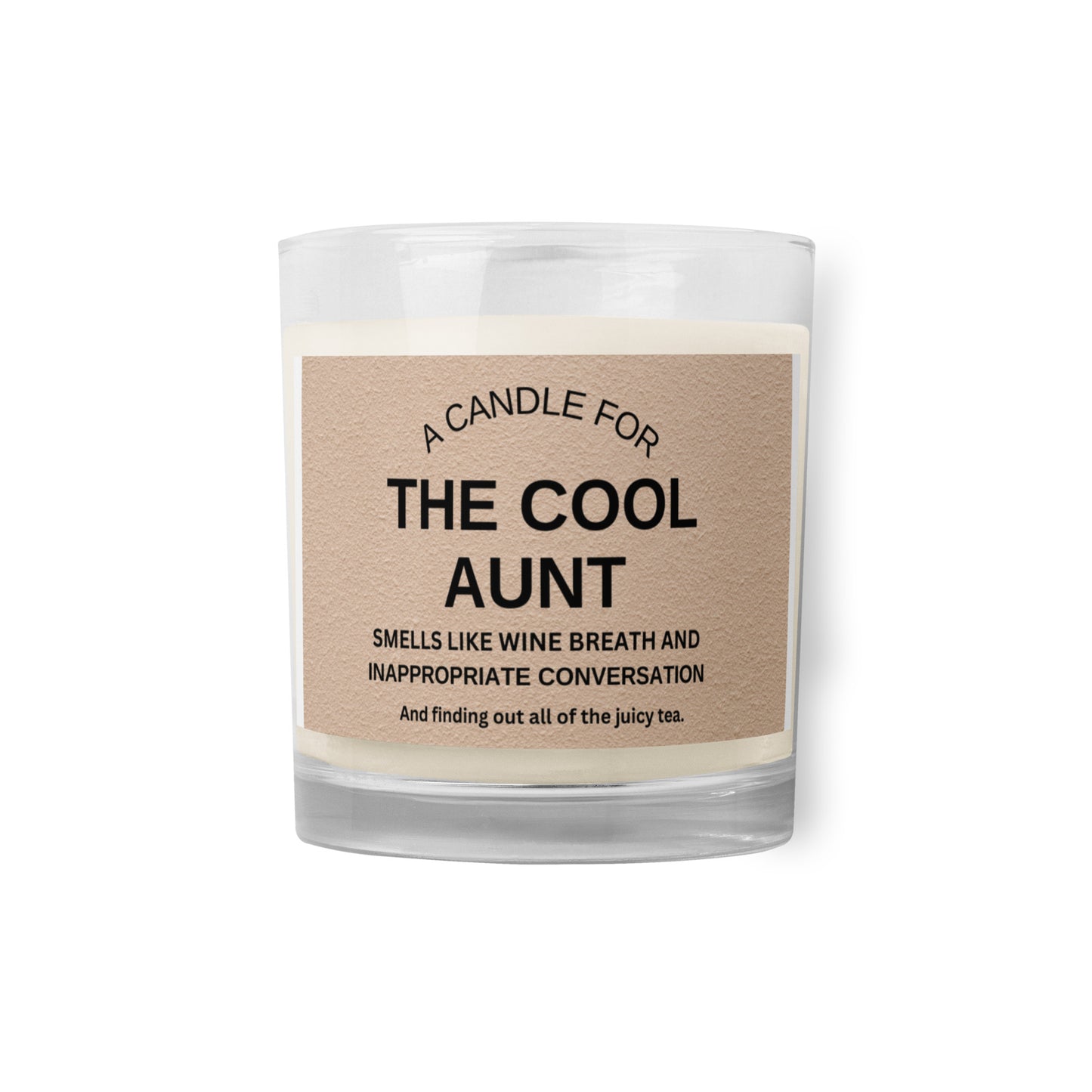 The Cool Aunt Soy Candle | Aunt's Birthday | Mother's Day | Gifts for Aunts